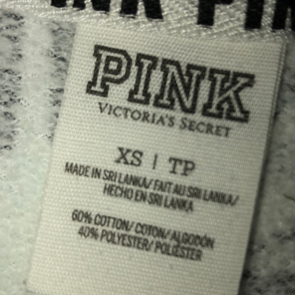 VS Pink Quarter Zip Sweatshirt - Picture 3 of 3